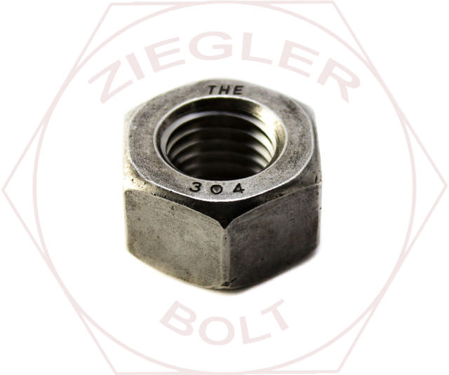 5/16-18 HEAVY HEX NUT 18-8 STAINLESS