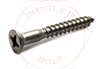 #10 X 1 PHIL FLAT W/S 18-8 STAINLESS
