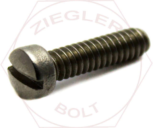 M10-1.5 X 25 SLOT FILLISTER M/S A2 STAINLESS