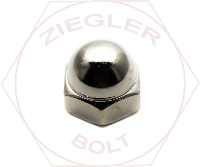 1/4-20 ACORN CAP NUT NICKEL