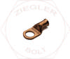  #4 WIRE 1/2 STUD H.D. ELECTRICAL LUGS UNPLATED