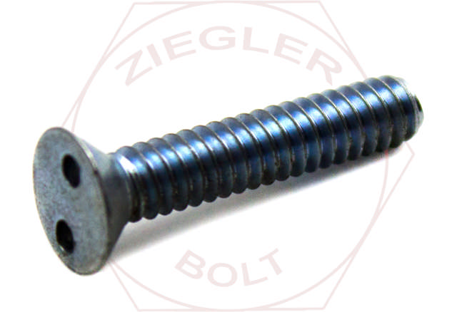 1/4-20 X 1-1/4 SPANNER FLAT HD M/S ZINC