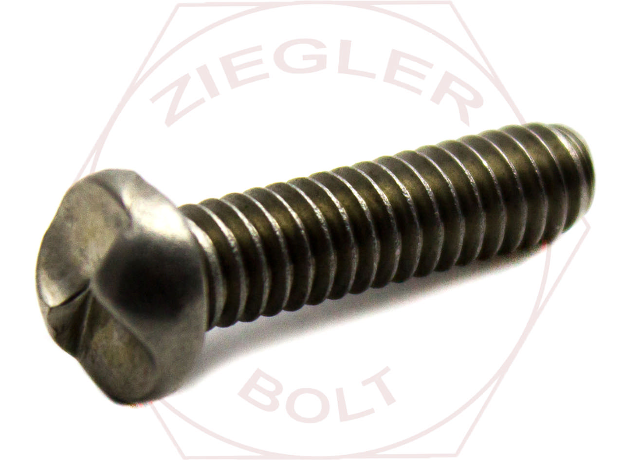 1/4-20 X 1 ONE-WAY ROUND M/S 18-8 STAINLESS