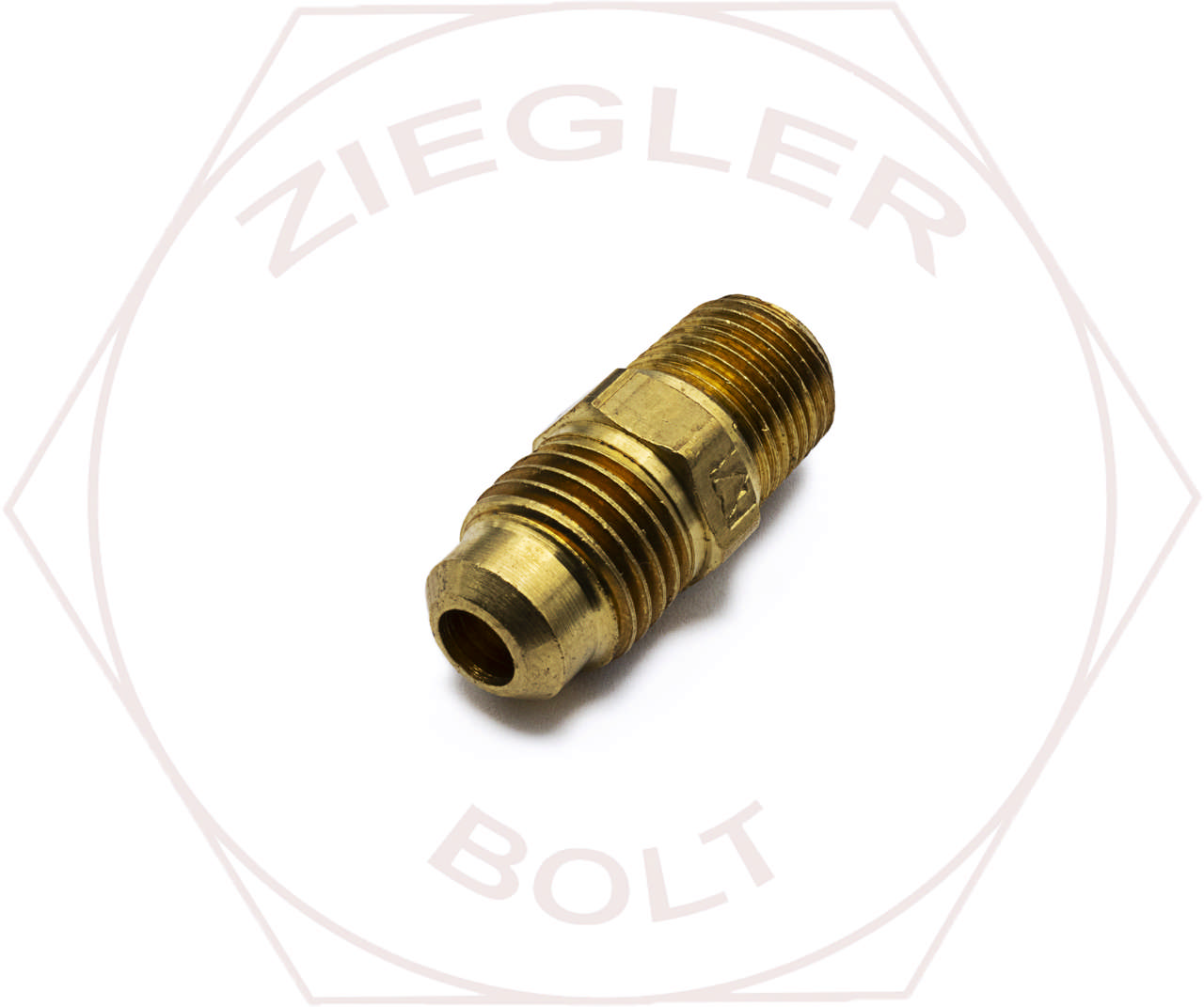 1/4T X 1/8 45° FLARE MALE CONNECTOR BRASS