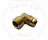 1/2T X 1/2 45° FLARE 90° MALE ELBOW BRASS