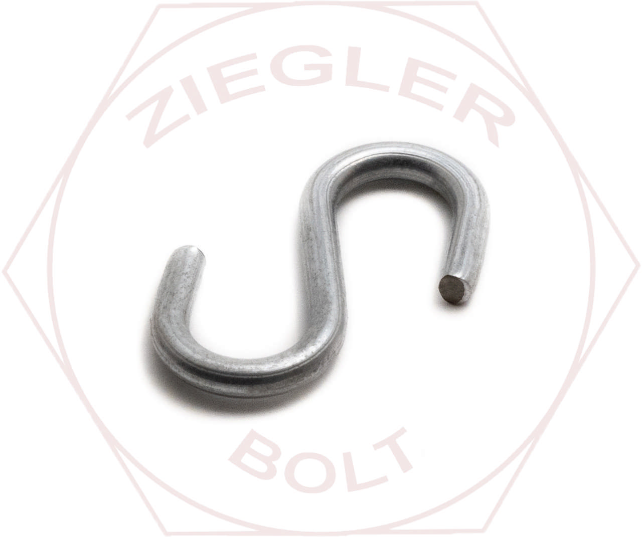 .080 X 1-1/16 S-HOOK ZINC 