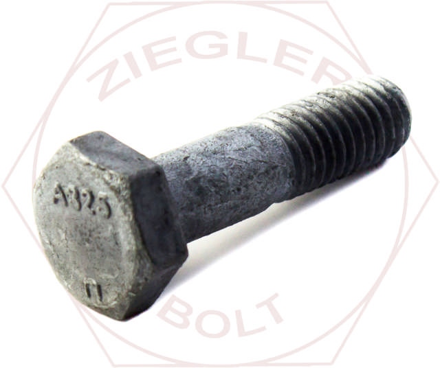 1-8 X 7 A325 HVY HEX STR BOLT HDG