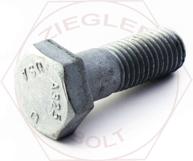 1-8 X 7 A325 HVY HEX STR BOLT MECH/GALV