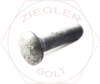 1/4-20 X 1 CARRIAGE BOLT A307 HDG