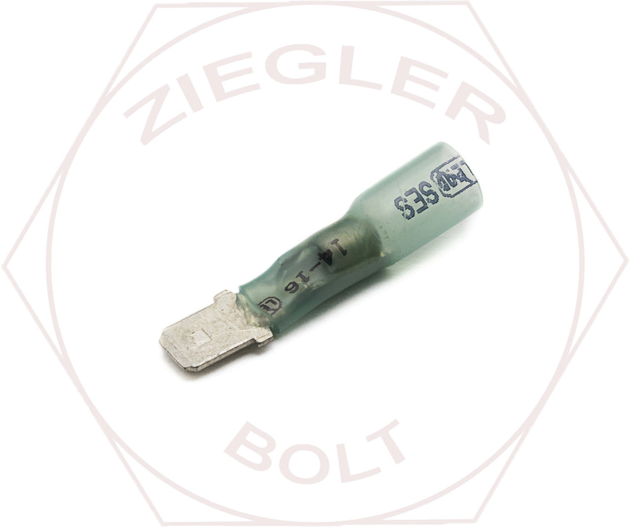  16-14 .250 MALE SOLDER & SEAL HS QDC TERMINAL