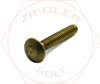 1/4-20 X 1 CARRIAGE BOLT BRASS