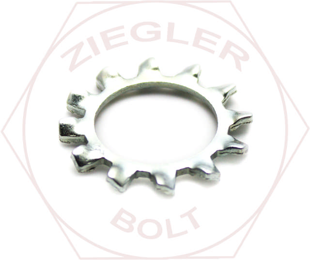 M12 EXTERNAL TOOTH L/W ZINC