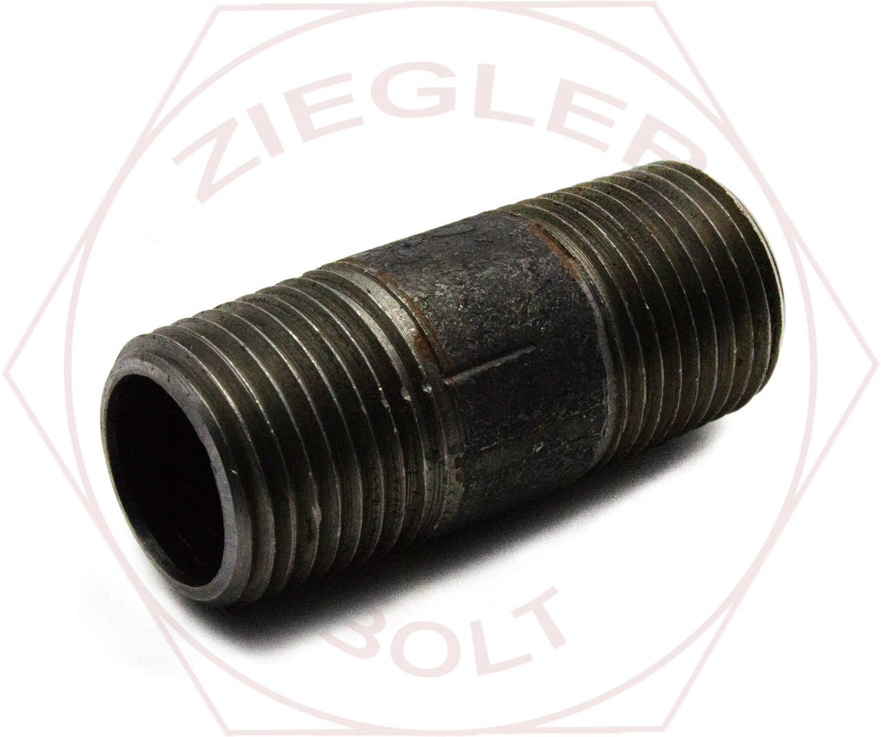 2 X 2-1/2 SCH. 40 PIPE NIPPLE BLK IRON DOMESTIC