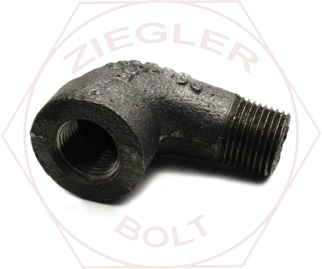 1/4 STREET ELBOW BLK IRON 90° SCH. 80 XH