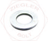 1 SAE FLAT WASHER ZINC