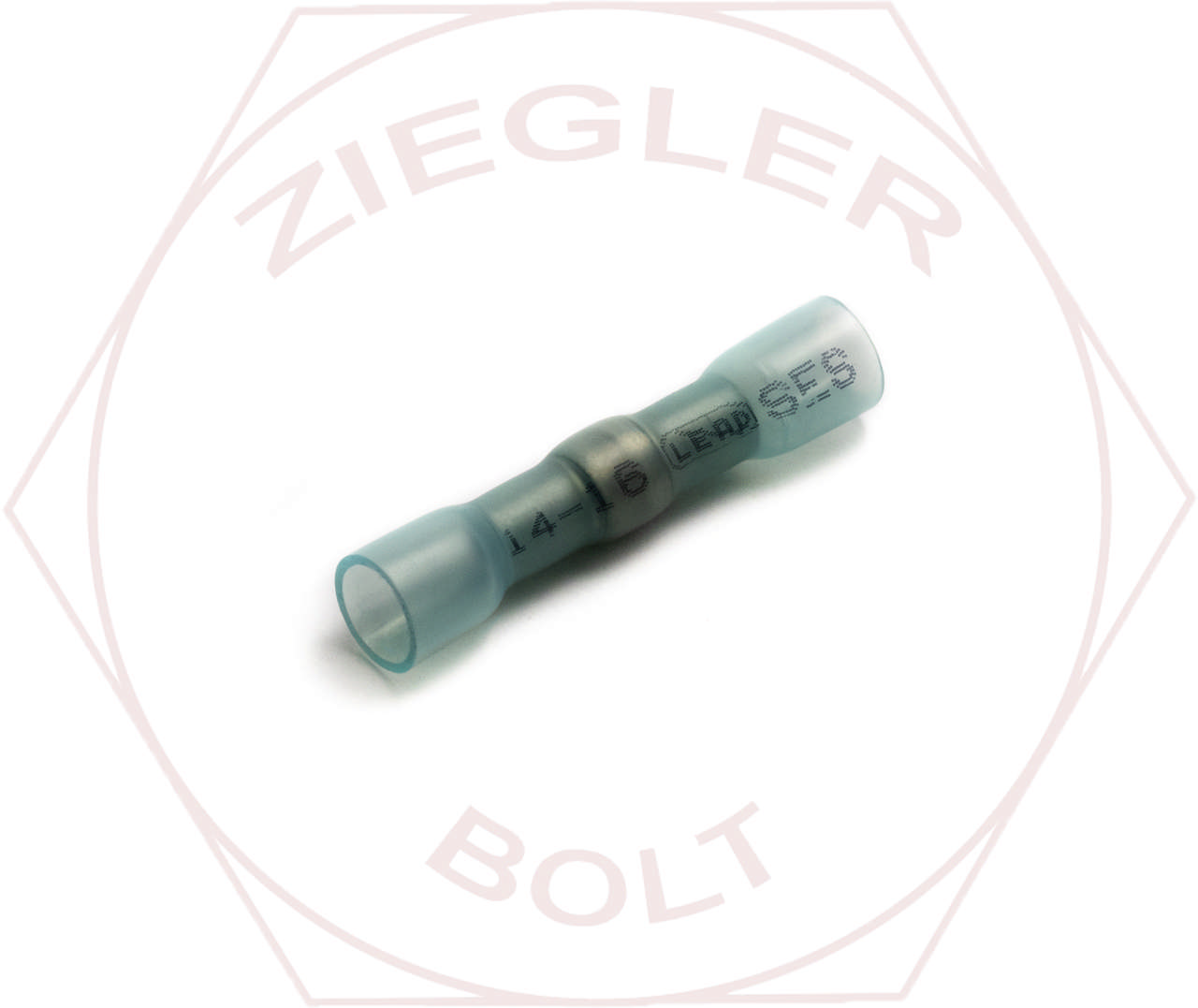  16-14 WIRE BLUECRIMP, SOLDER AND SEAL BUTT CONN