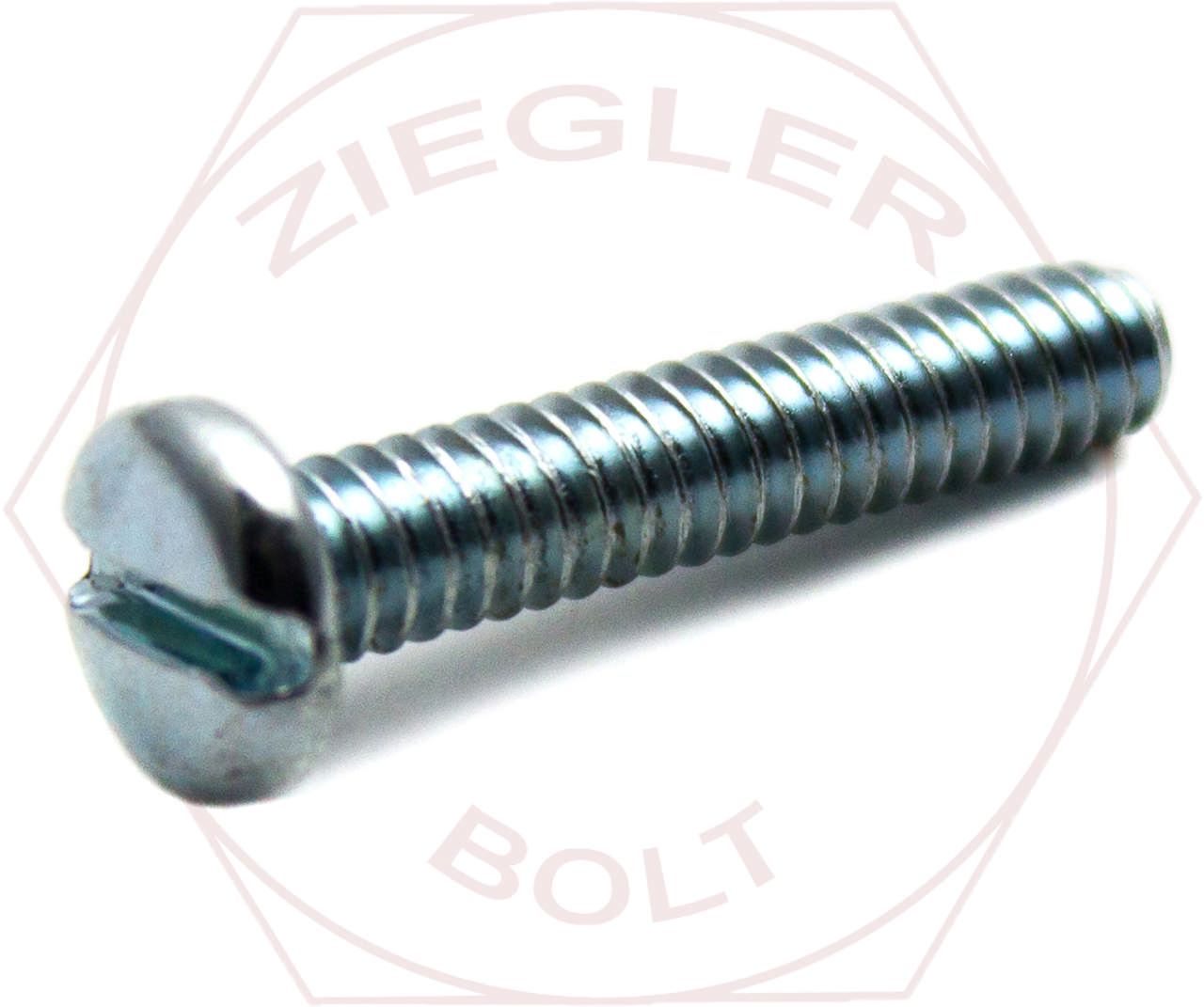 M10-1.5 X 20 SLOT PAN M/S DIN 85A ZINC