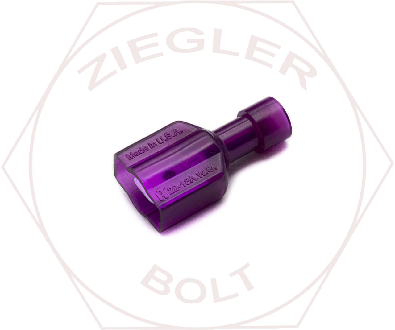  (50206) 22-18 WIRE MALE(.250 X .032) QD COUPLER